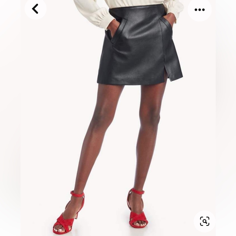 BlankNYC Faux Leather Skirt